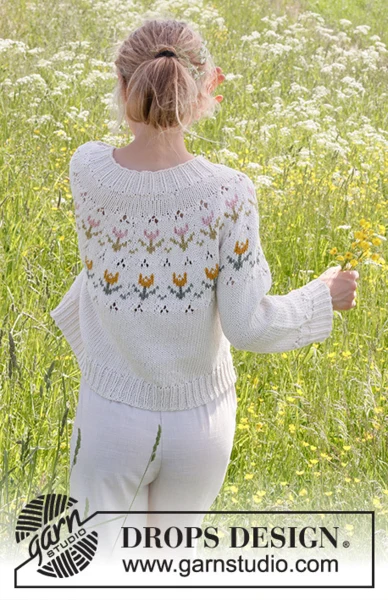 232-2 Spring Messenger by DROPS Design